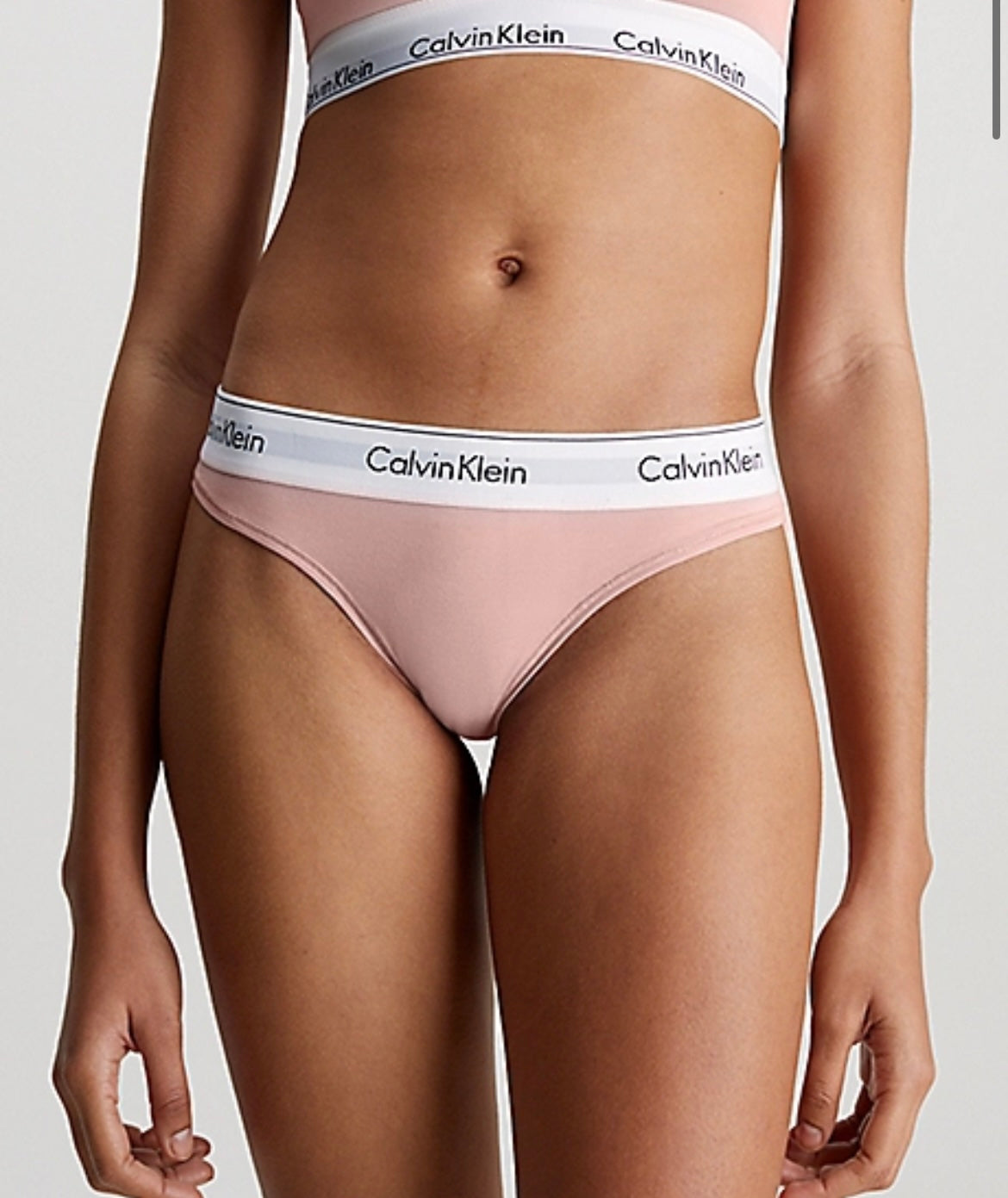 Calvin klein string licht roze